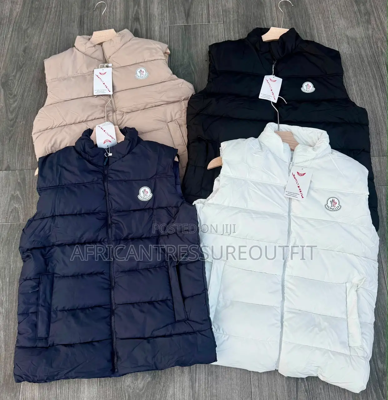 Moncler Navy Blue Tibb Down Gilet - Vests for Men | Moncler AU