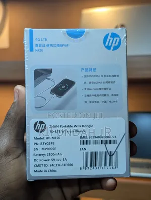 HP Portable Wi-Fi Router – 4g Lte