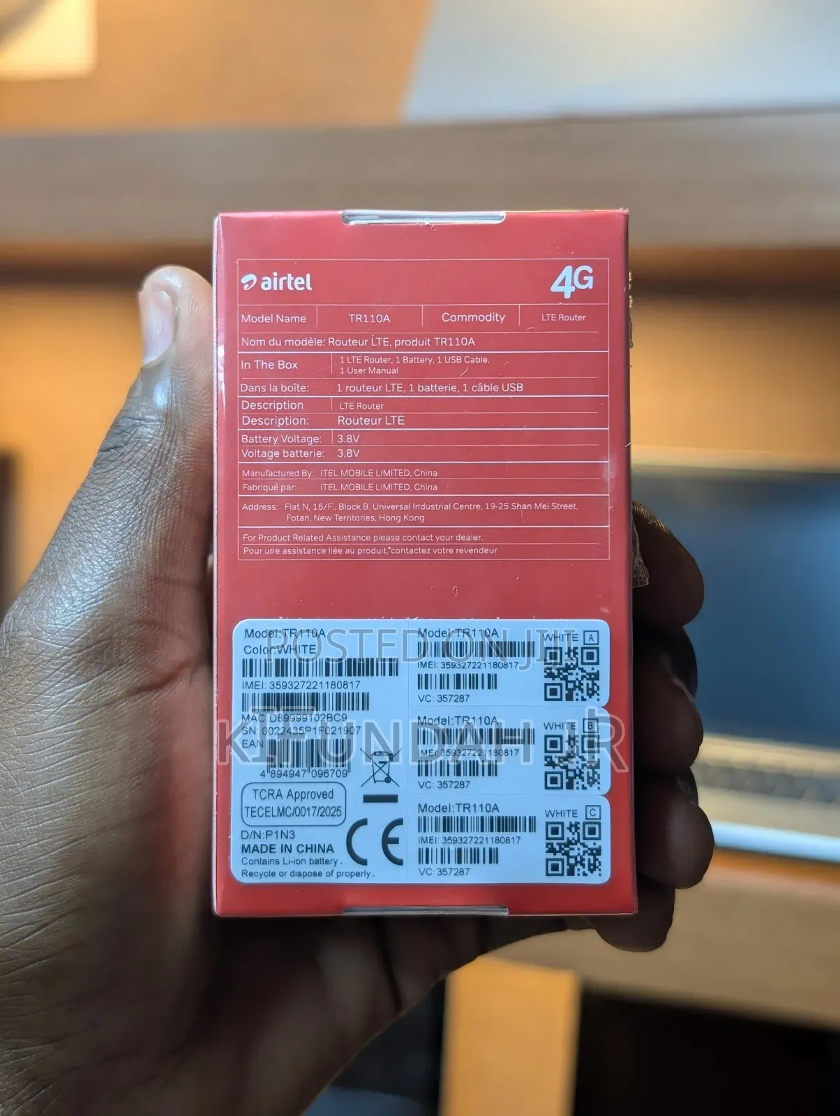 Airtel 4g Lte Router