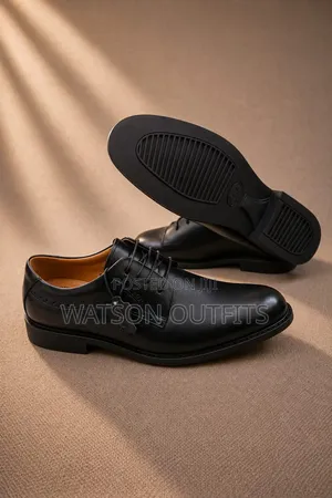 2 Colours Black and Brown Clarks Brand Men's Leather Shoes