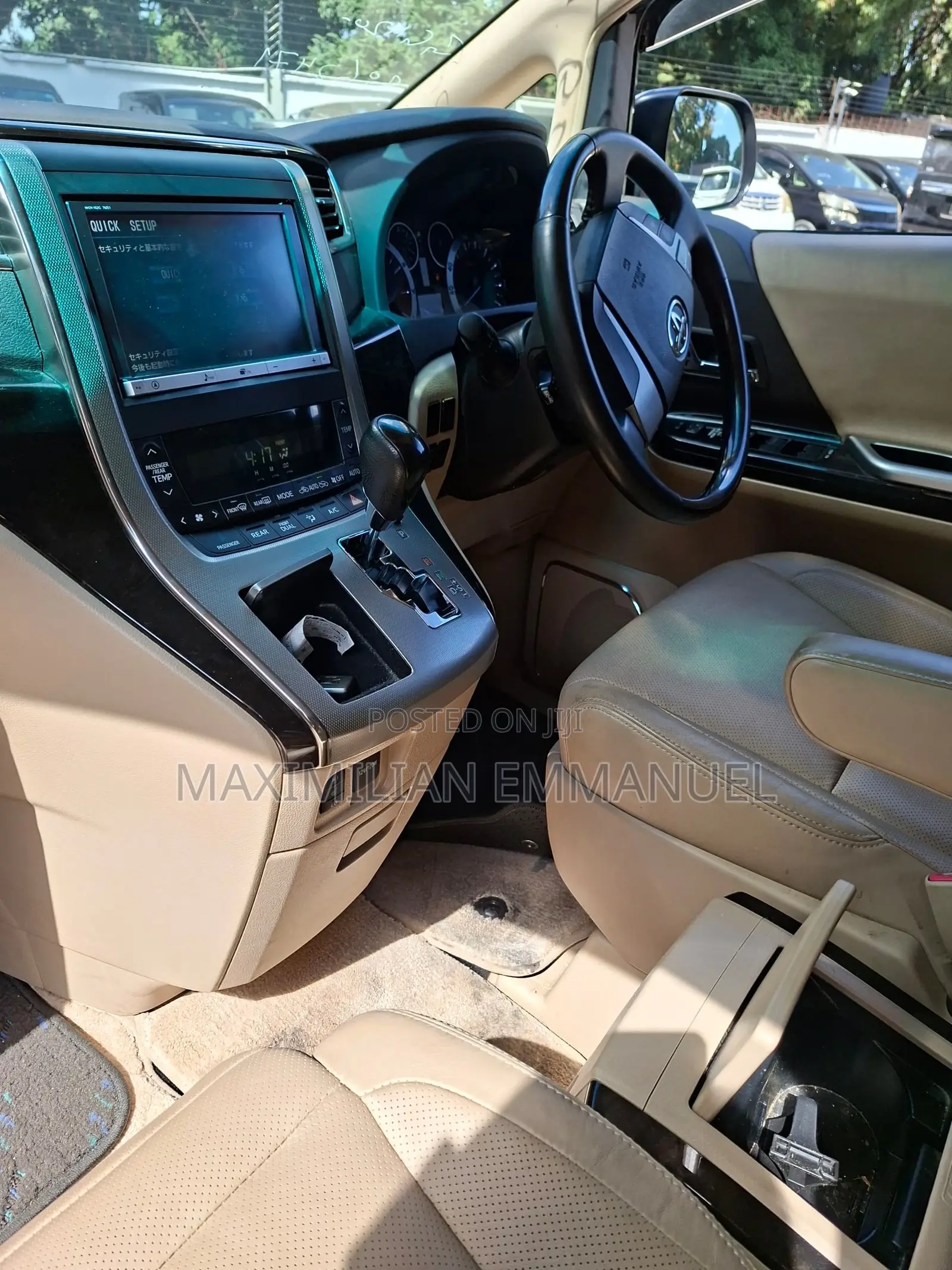 Toyota Alphard 2012 White