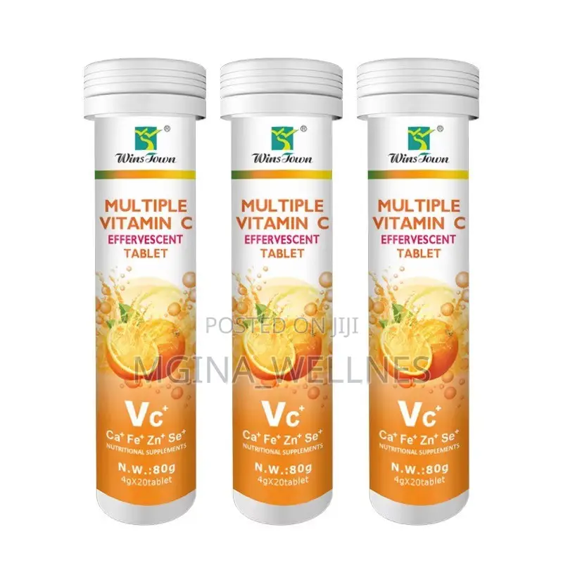 Multiple Vitamin C Effervescent Tablets (80g / 20 Tablets)