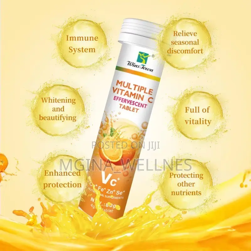 Multiple Vitamin C Effervescent Tablets (80g / 20 Tablets)