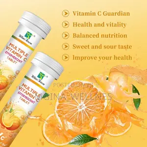 Multiple Vitamin C Effervescent Tablets (80g / 20 Tablets)