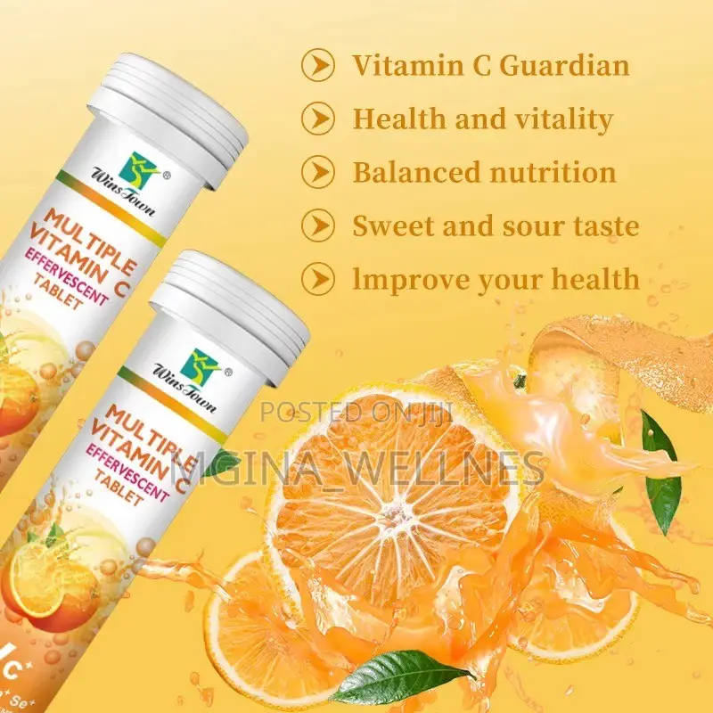 Multiple Vitamin C Effervescent Tablets (80g / 20 Tablets)