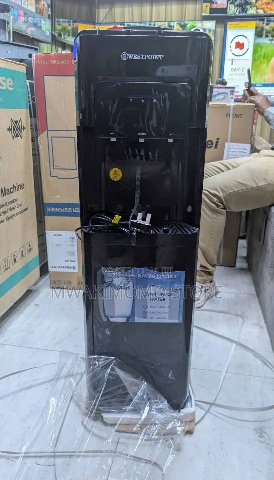 Westpoint 3-Tap Water Dispenser With Bottom Fridge Cabinet, WFQN-30917