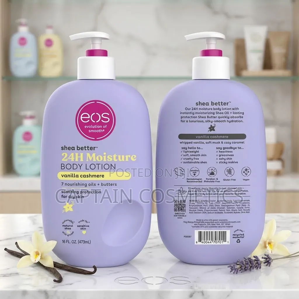 EOS Vanilla Cashmere — Harufu Ya Kuvutia Na Unyevu Wa Saa 24!