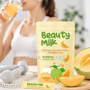 Face Beauty Milk Premium Japanese Melon Collagen Drink