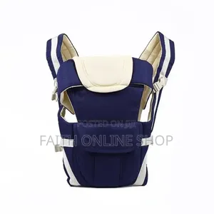 Adjustable Ergonomic Baby Carrier – Soft Breathable Infant