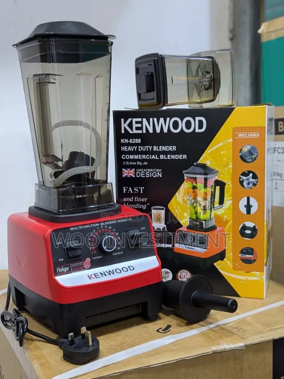 Kenwood Blender 2.5L Hisense GBK Quality Blenders