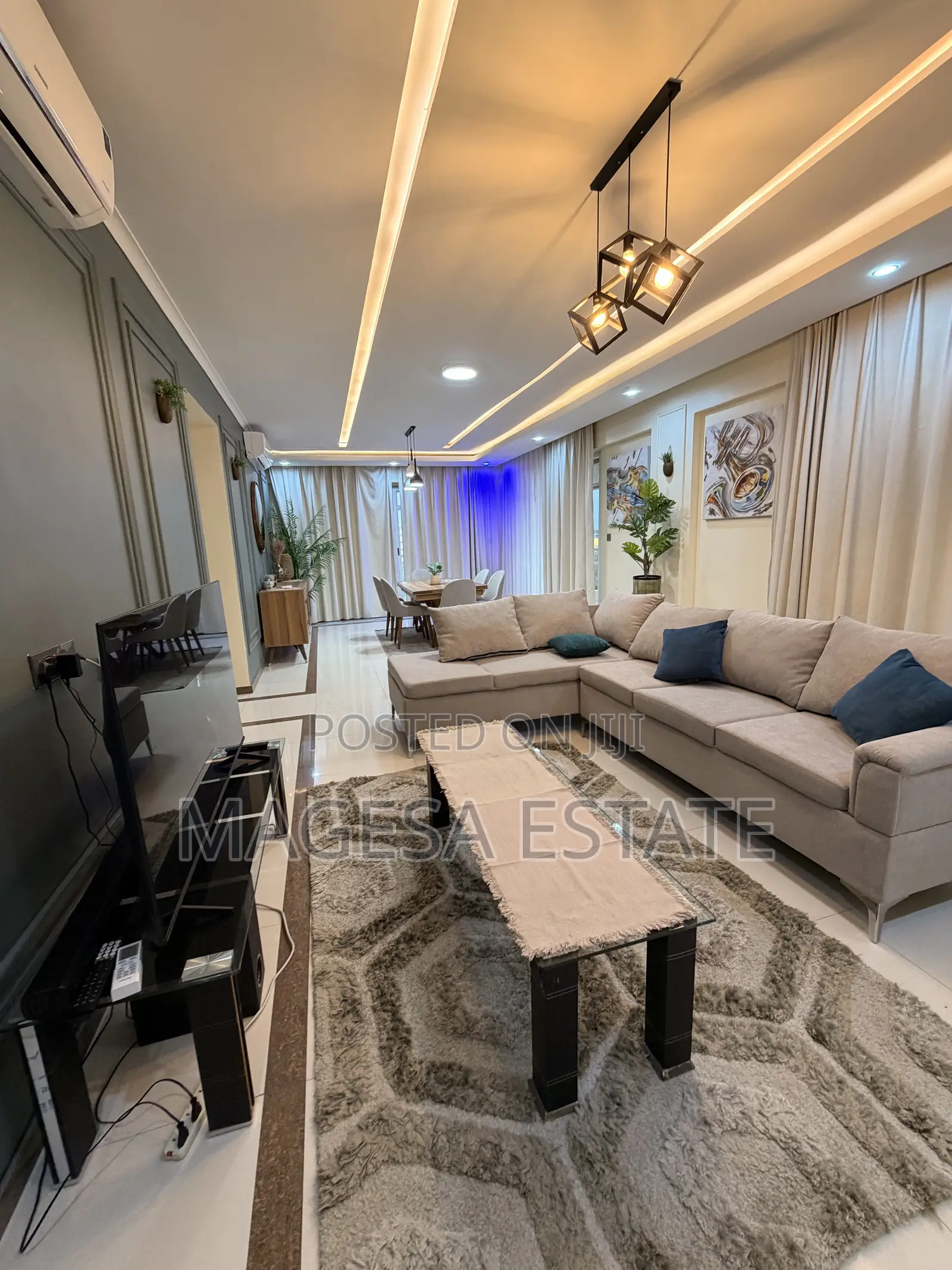 Furnished 3bdrm Apartment in Masaki for rent