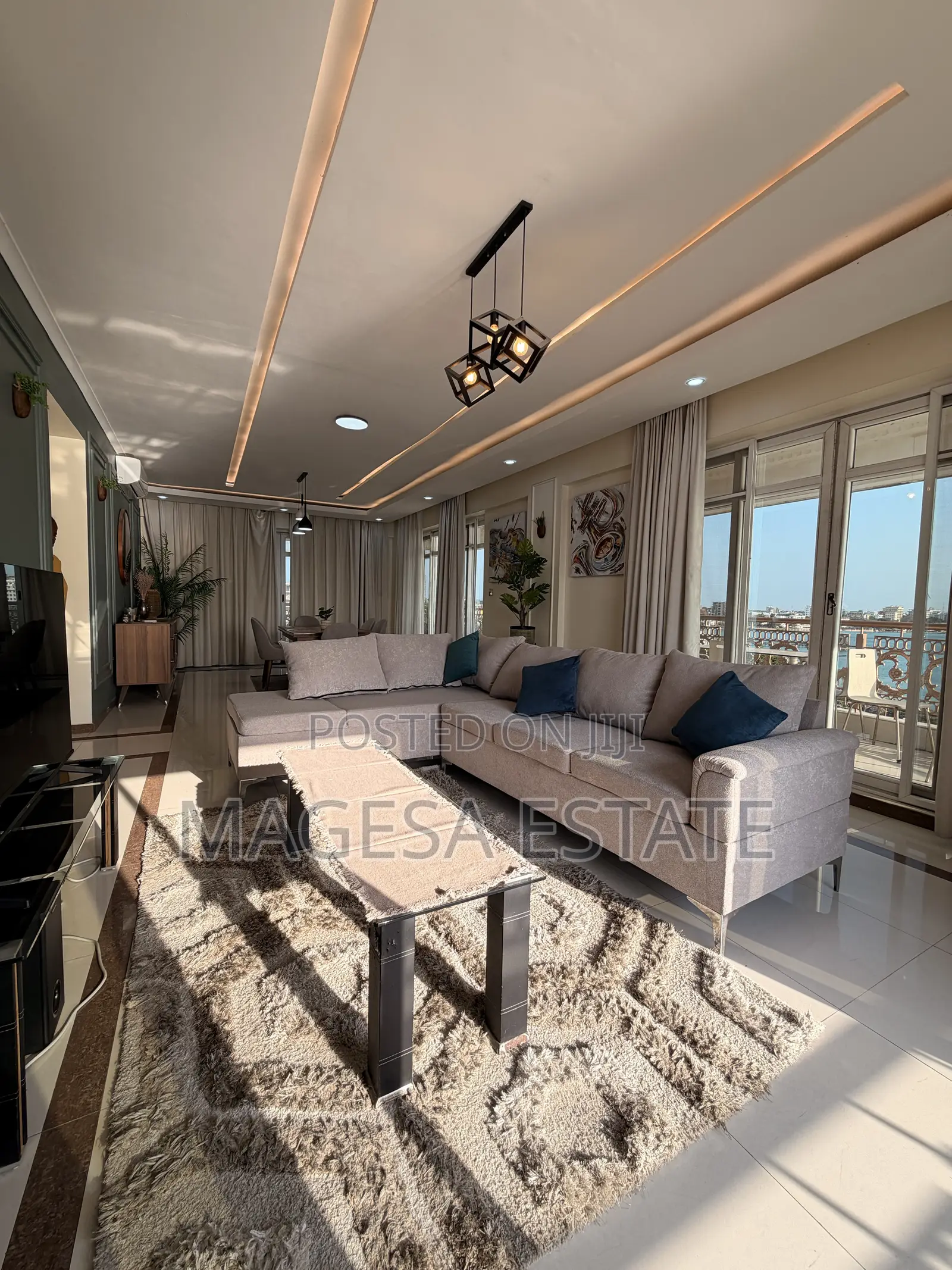 Furnished 3bdrm Apartment in Masaki for rent