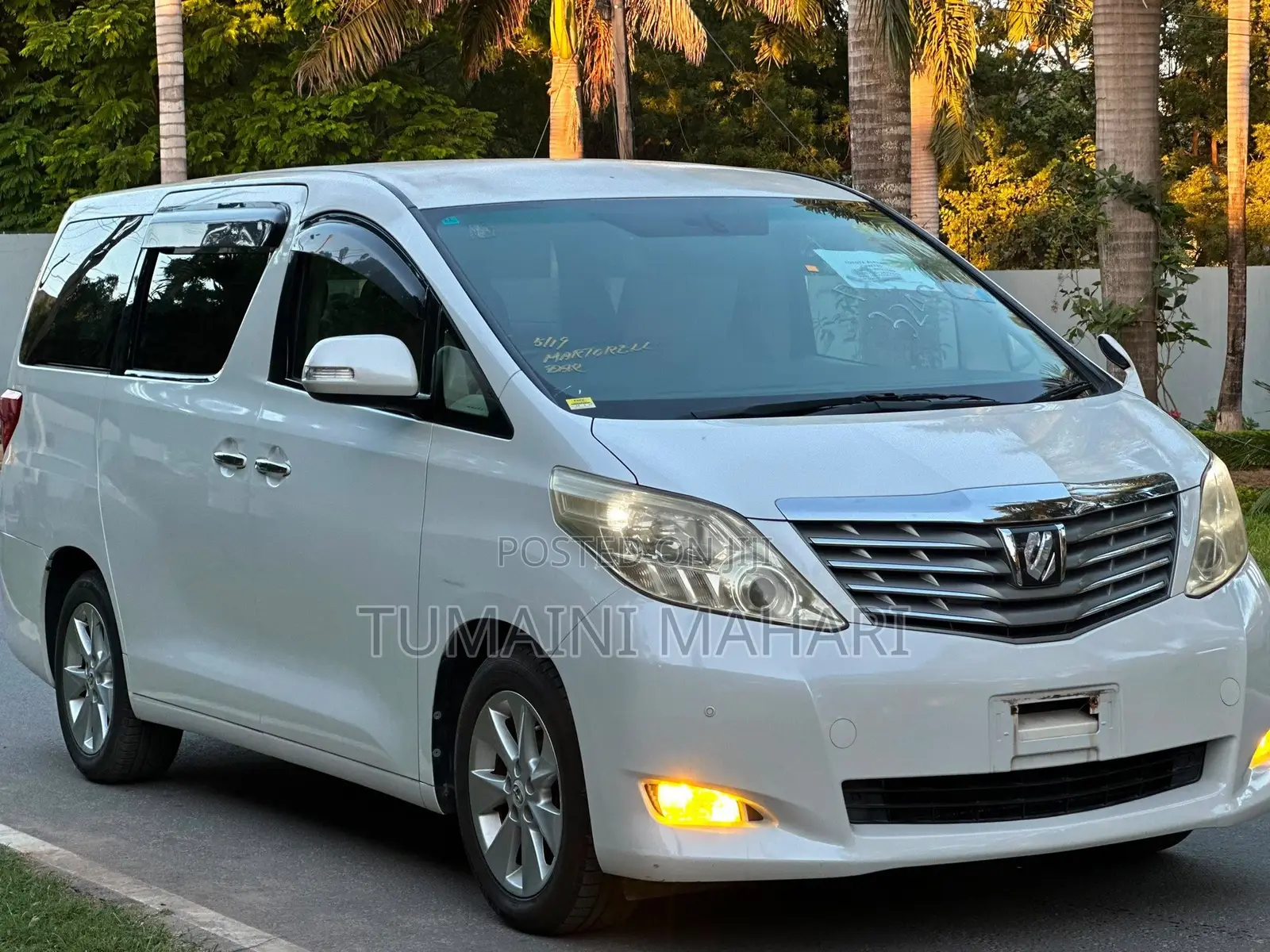 Toyota Alphard 2010 White