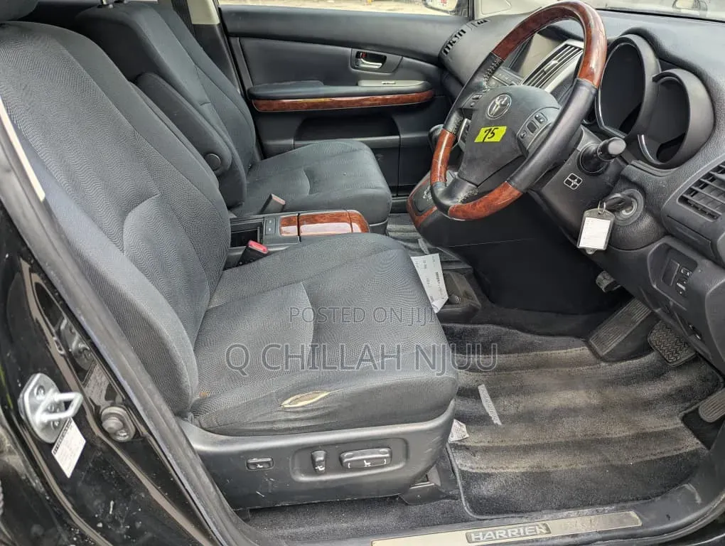 Toyota Harrier 2007 Black