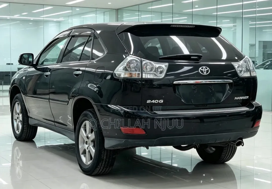 Toyota Harrier 2007 Black