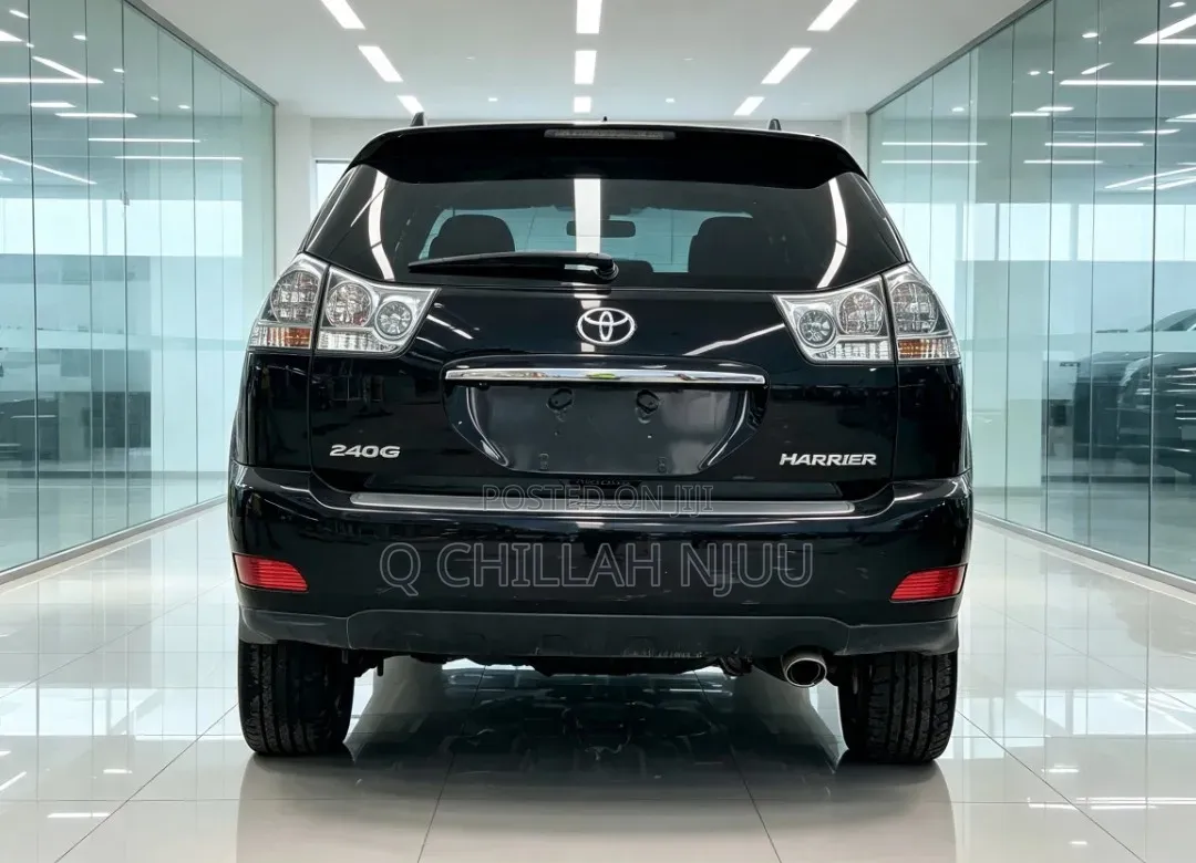 Toyota Harrier 2007 Black