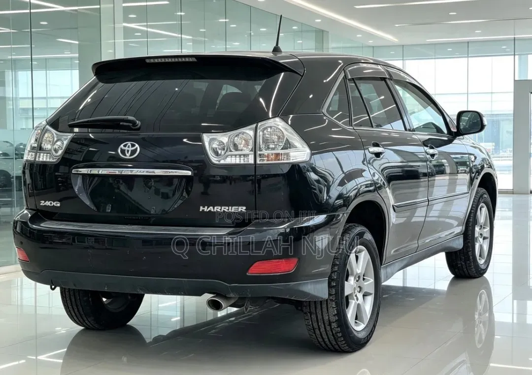 Toyota Harrier 2007 Black