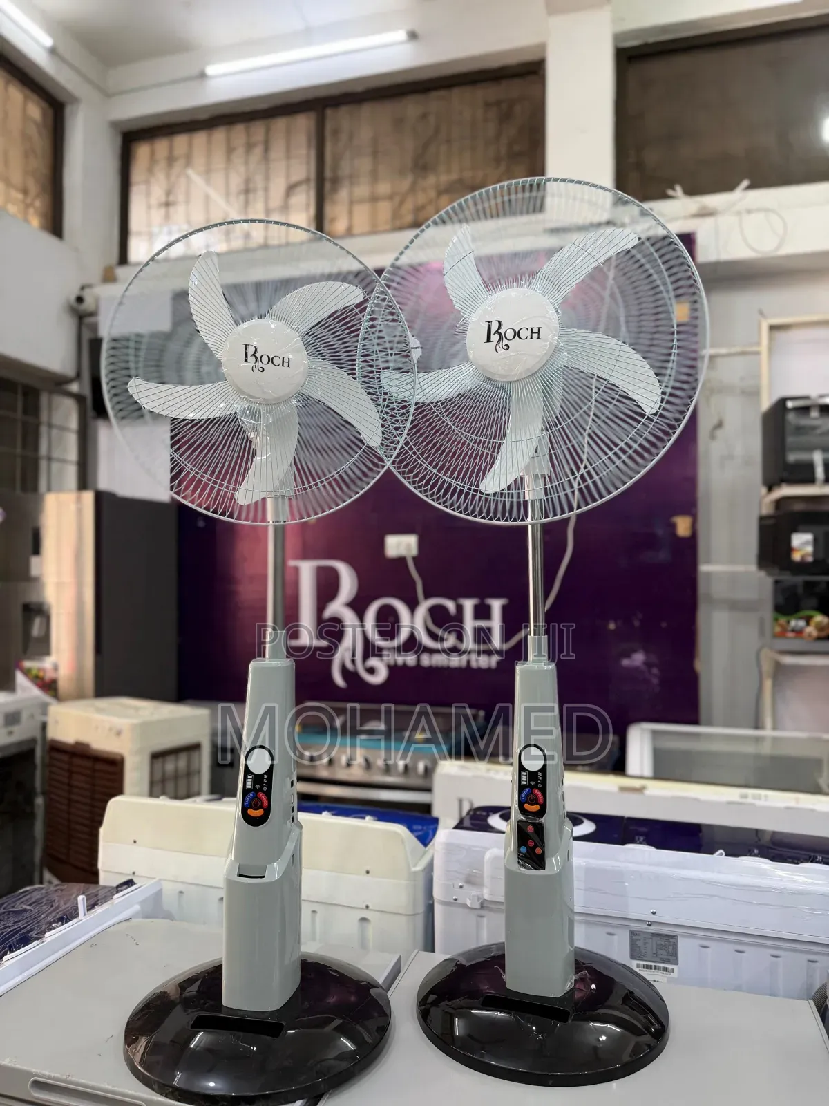 Roch Rechargeable Floor Fan! 
