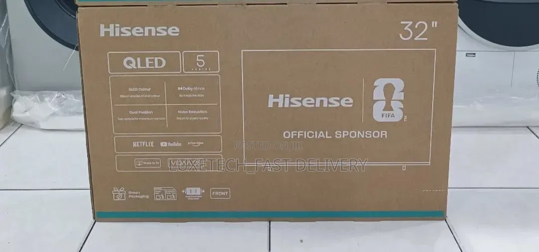 Hisense 32 Inches QLED Smart TV – Full HD With Dolby Atmos
