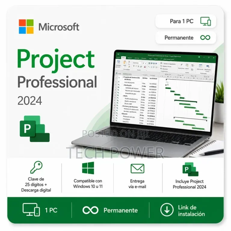 Microsoft Project Professional 2024 – Project Management Software