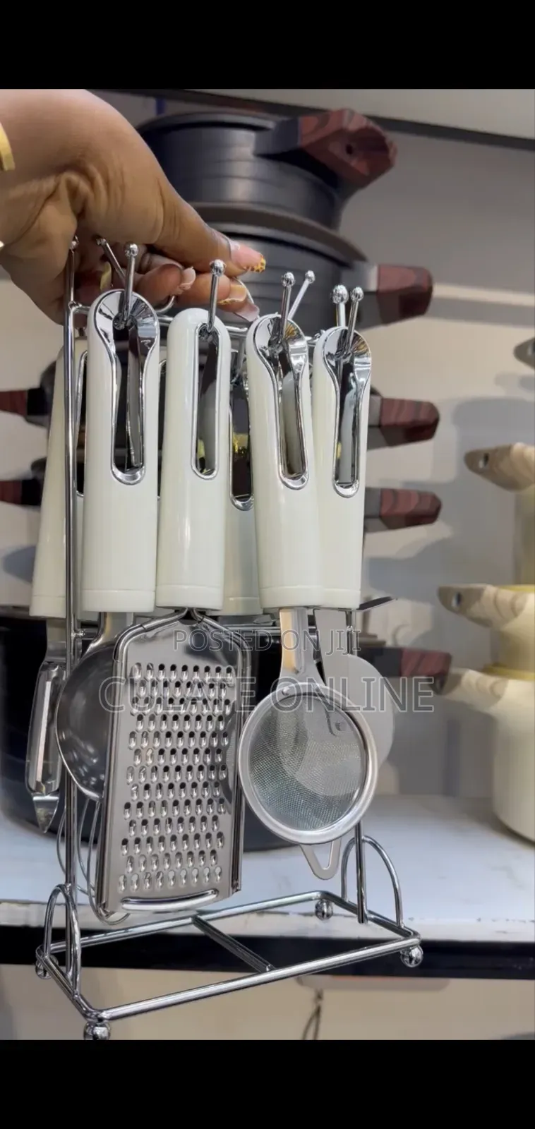 7pcs Stainless Steel Kitchenware Set