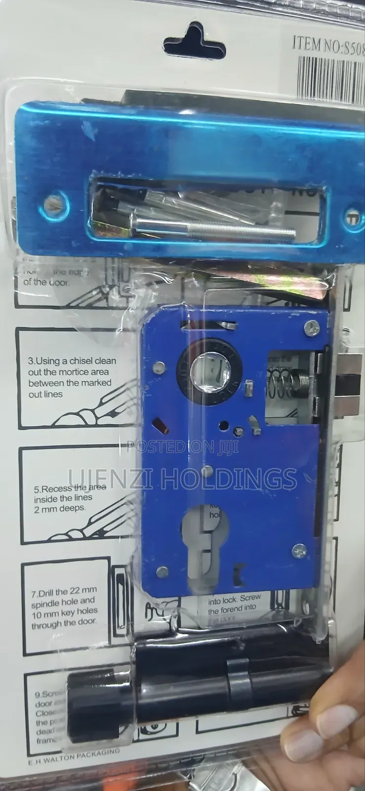 Handle Lock Complete Set With Machine