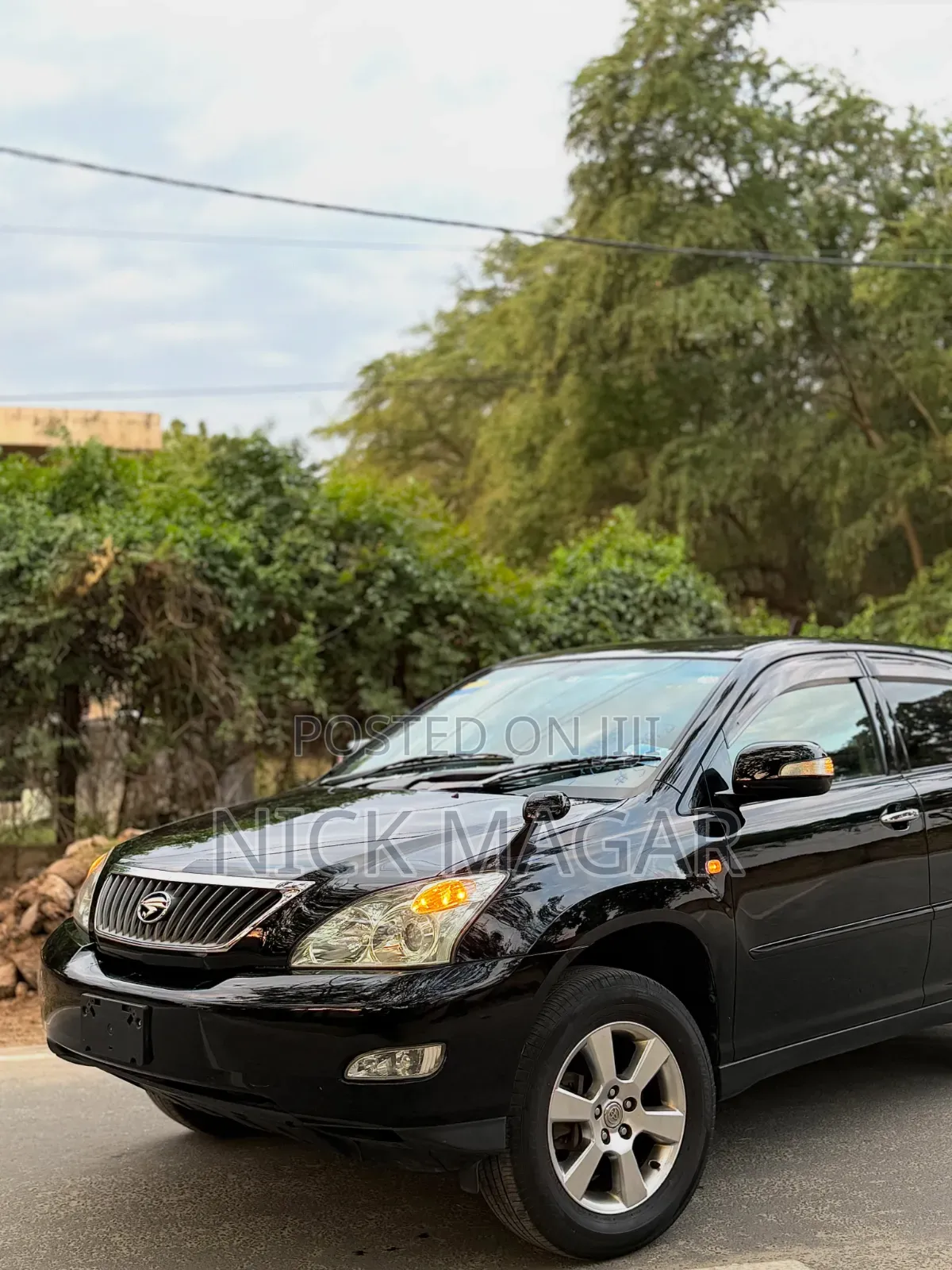 Toyota Harrier 2008 Black