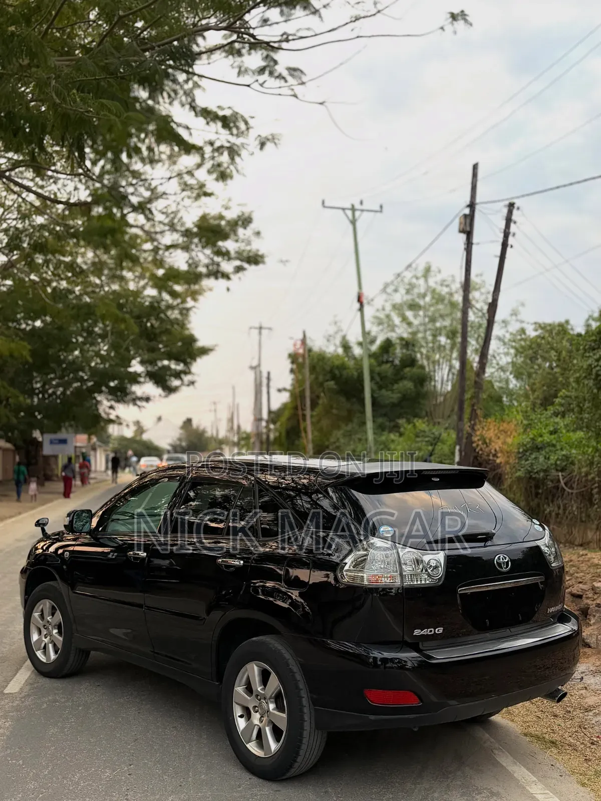 Toyota Harrier 2008 Black