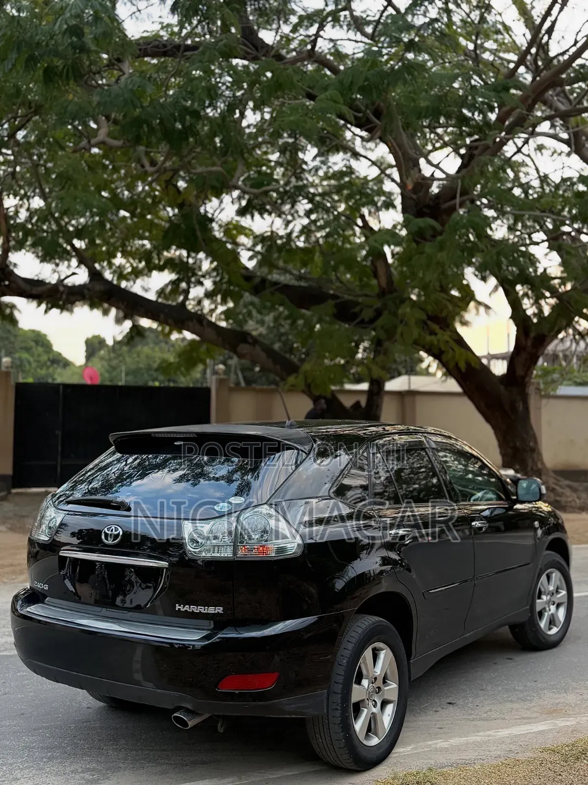 Toyota Harrier 2008 Black