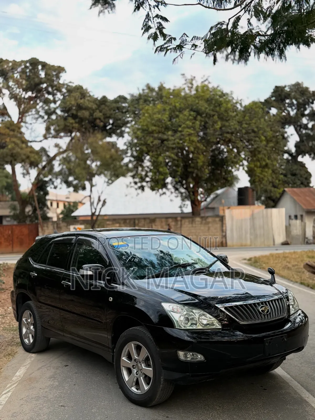 Toyota Harrier 2008 Black