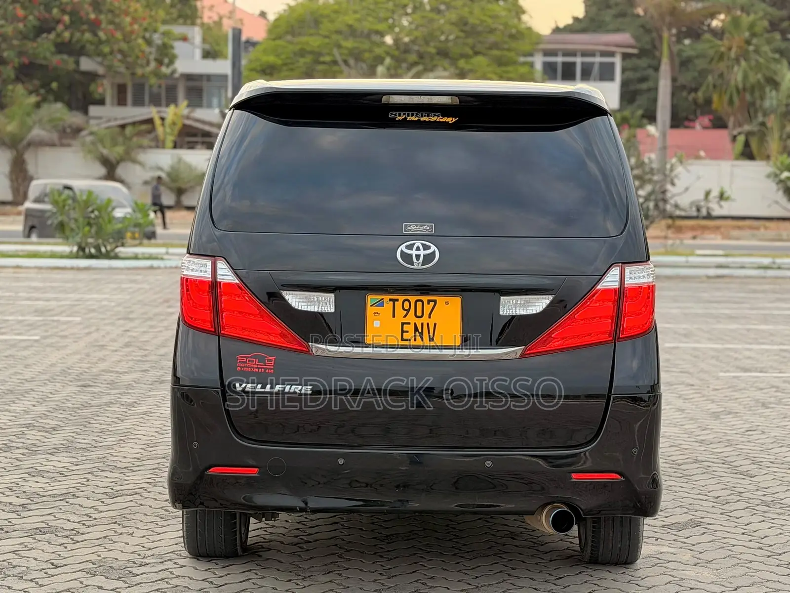 Toyota Vellfire 2009 Black