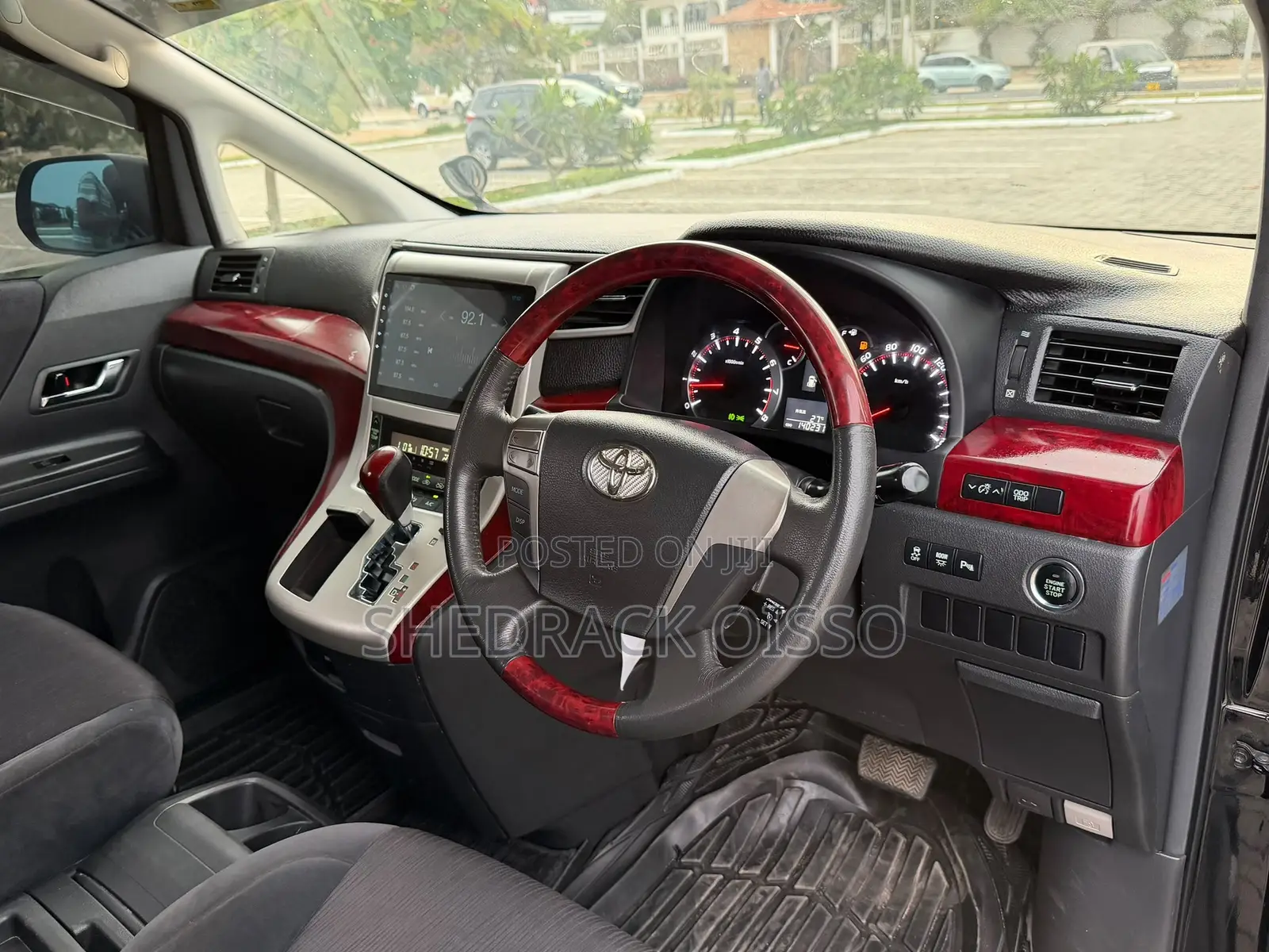 Toyota Vellfire 2009 Black