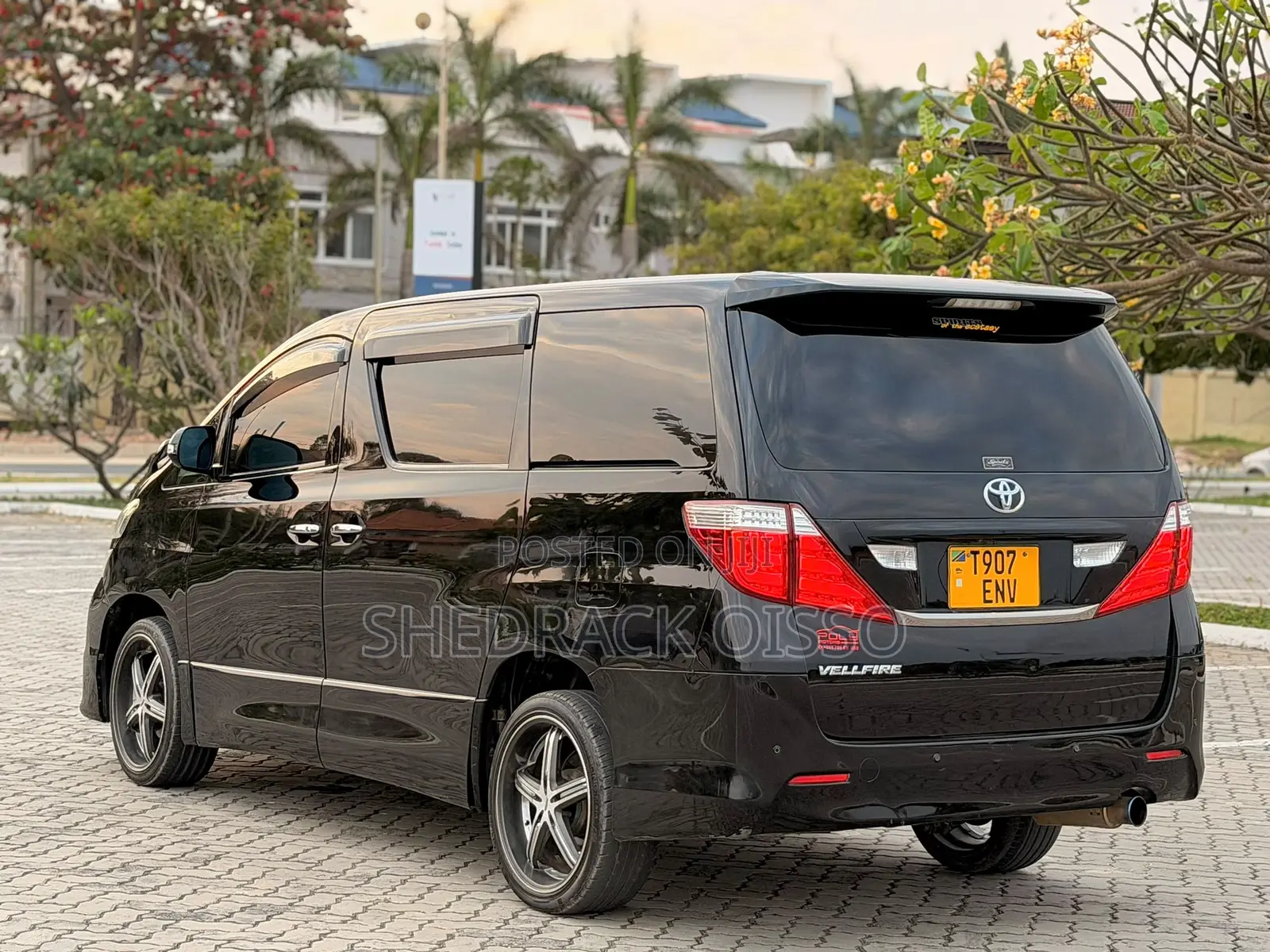 Toyota Vellfire 2009 Black