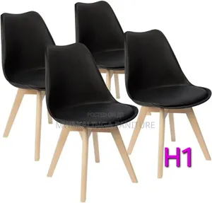 Black and White Dining Chairs