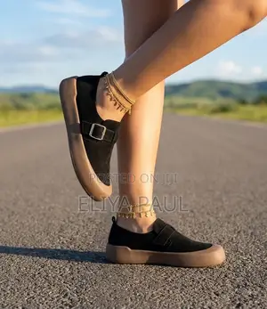 Black and Brown Suede Clogs