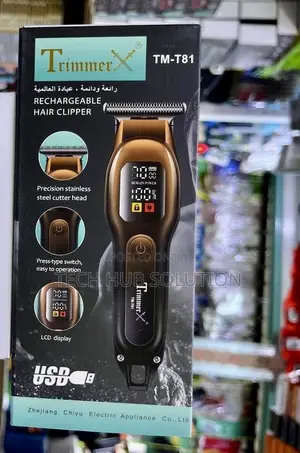 Rechargeable Hair Trimmer TM-T81
