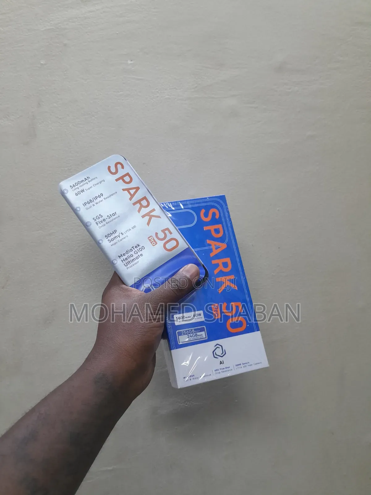 New Tecno Spark 50 Pro 256 GB