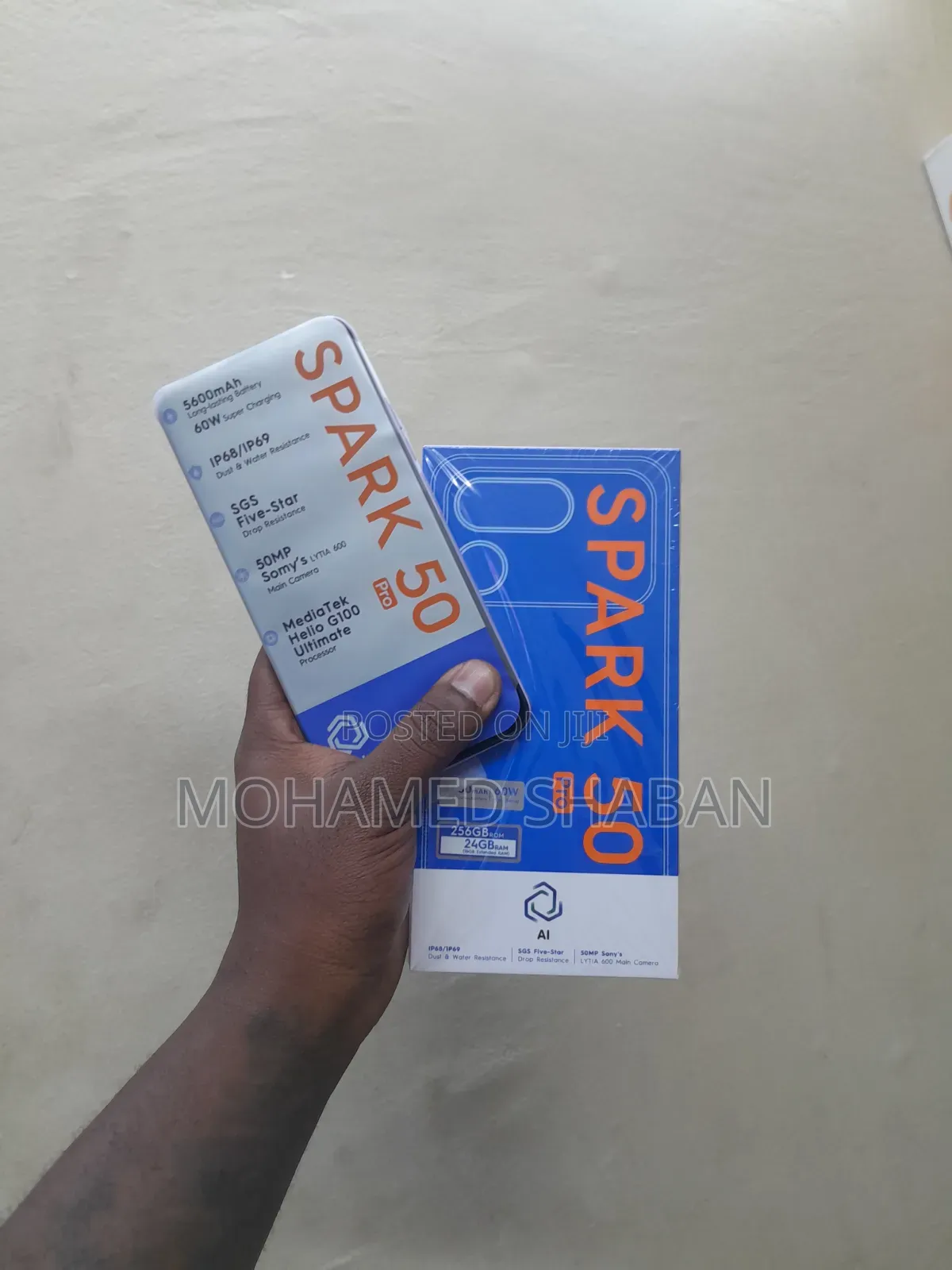 New Tecno Spark 50 Pro 256 GB