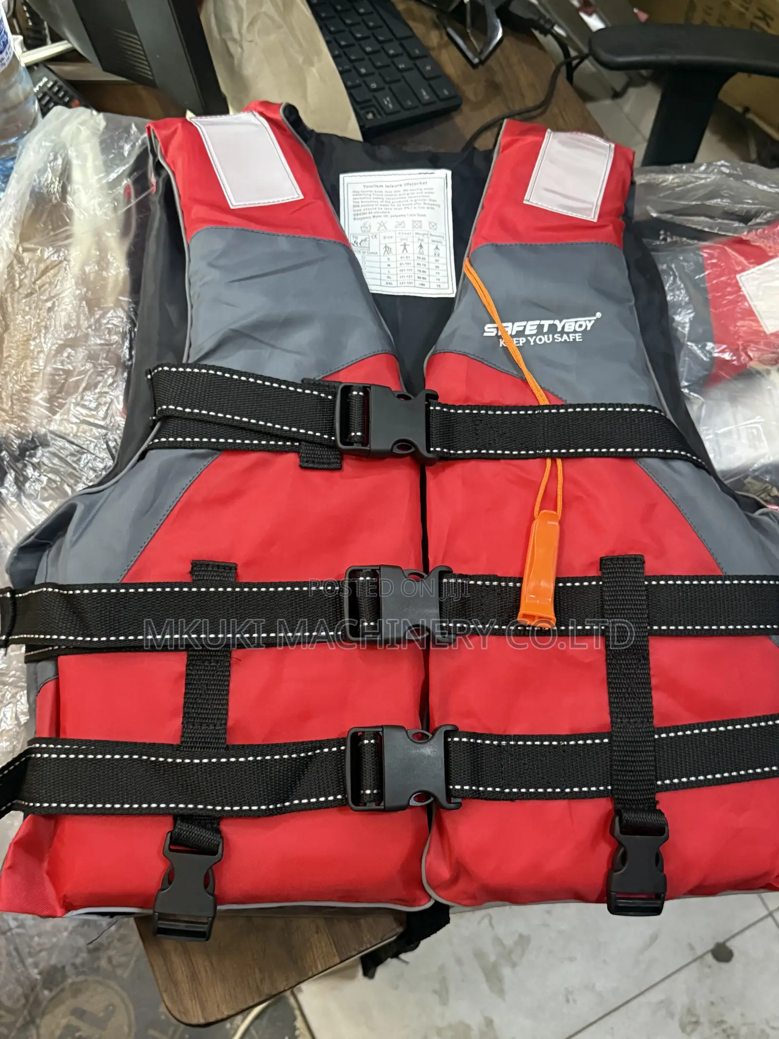 Life Jacket Brand Safety Boy New Available