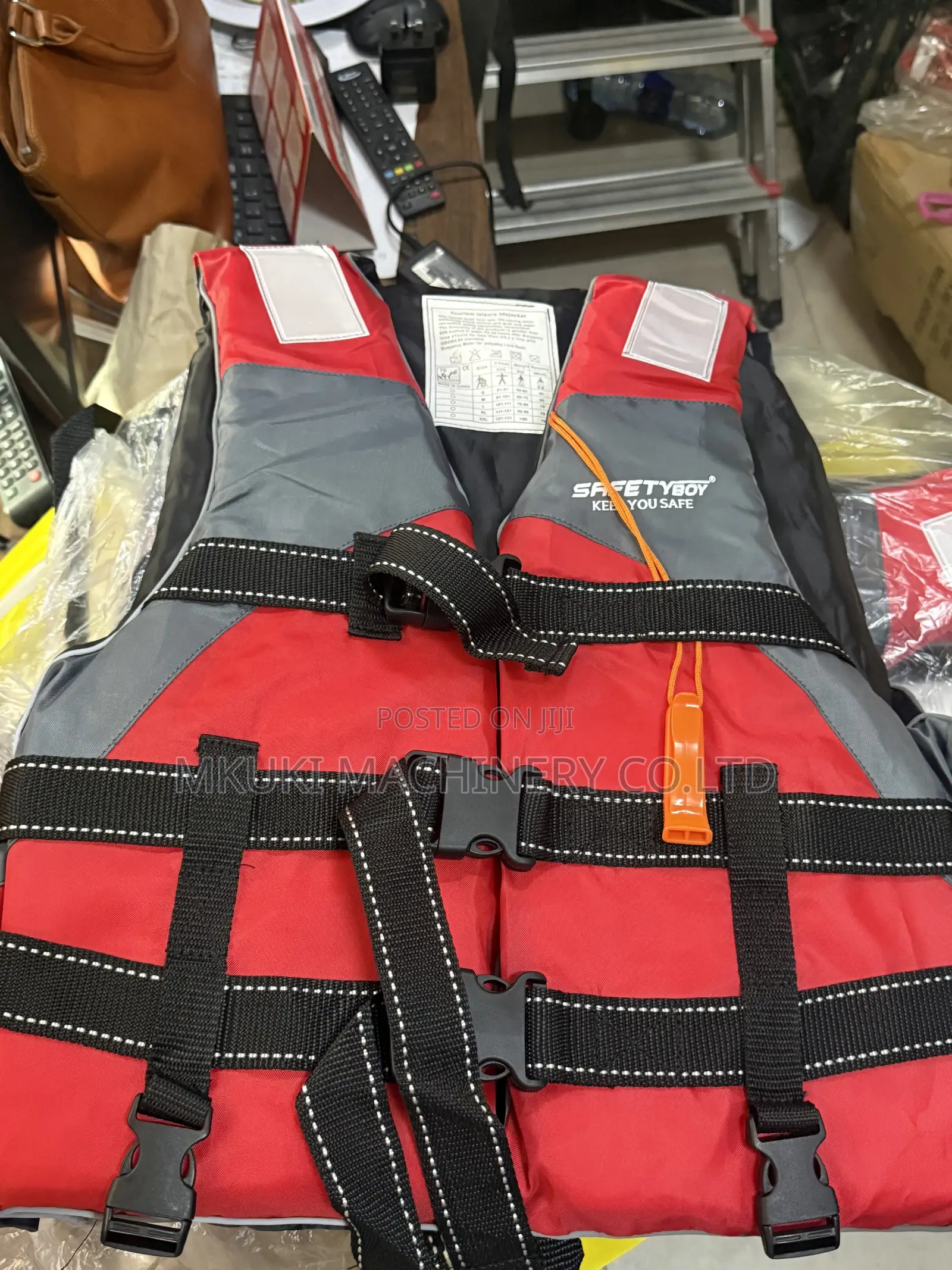 Life Jacket Brand Safety Boy New Available