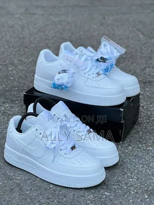 Nike AirForce FullBox OG Pure Leather White