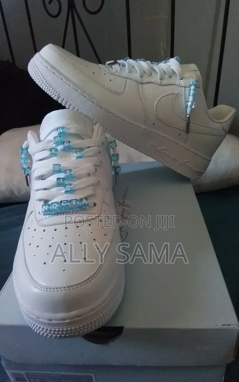 Nike AirForce FullBox OG Pure Leather White