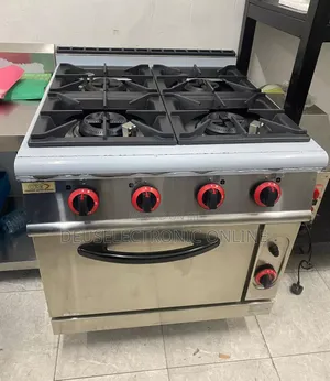 *4 Burners Range Cooker - Gas* Full Gas - Oven Stoves