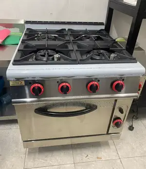 *4 Burners Range Cooker - Gas* Full Gas - Oven Stoves
