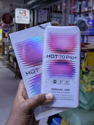 New Infinix Hot 70 Pro 5G+ 256 GB Silver
