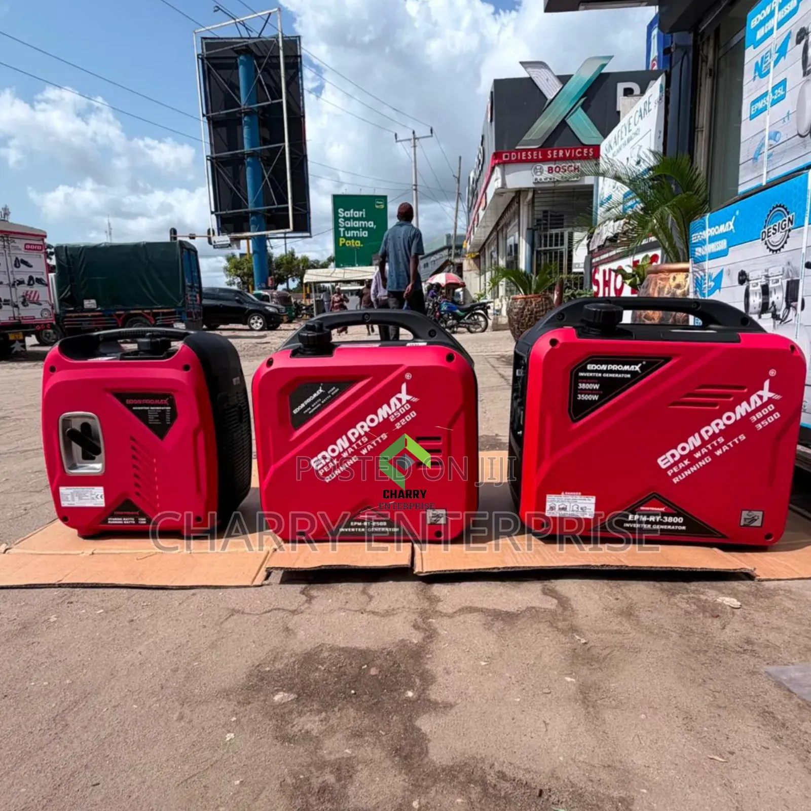 Portable Edon Silent Inverter Generator 2.5kVA (2500W) EPM RT 2500