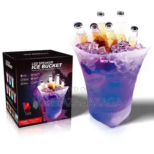 Ice Bucket LED Light Portable 7L