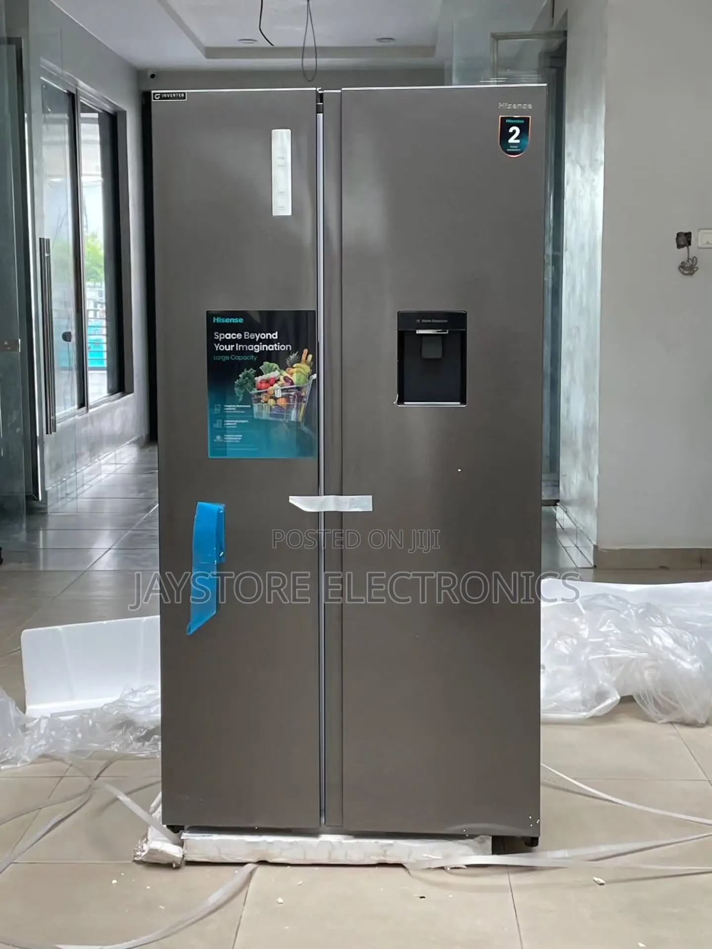 Hisense 529l Side by Side Refrigerator