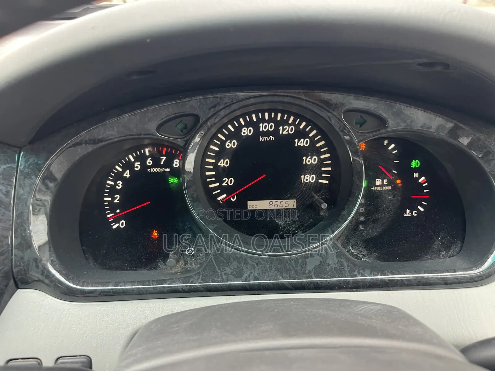 Toyota Kluger 2006 Blue