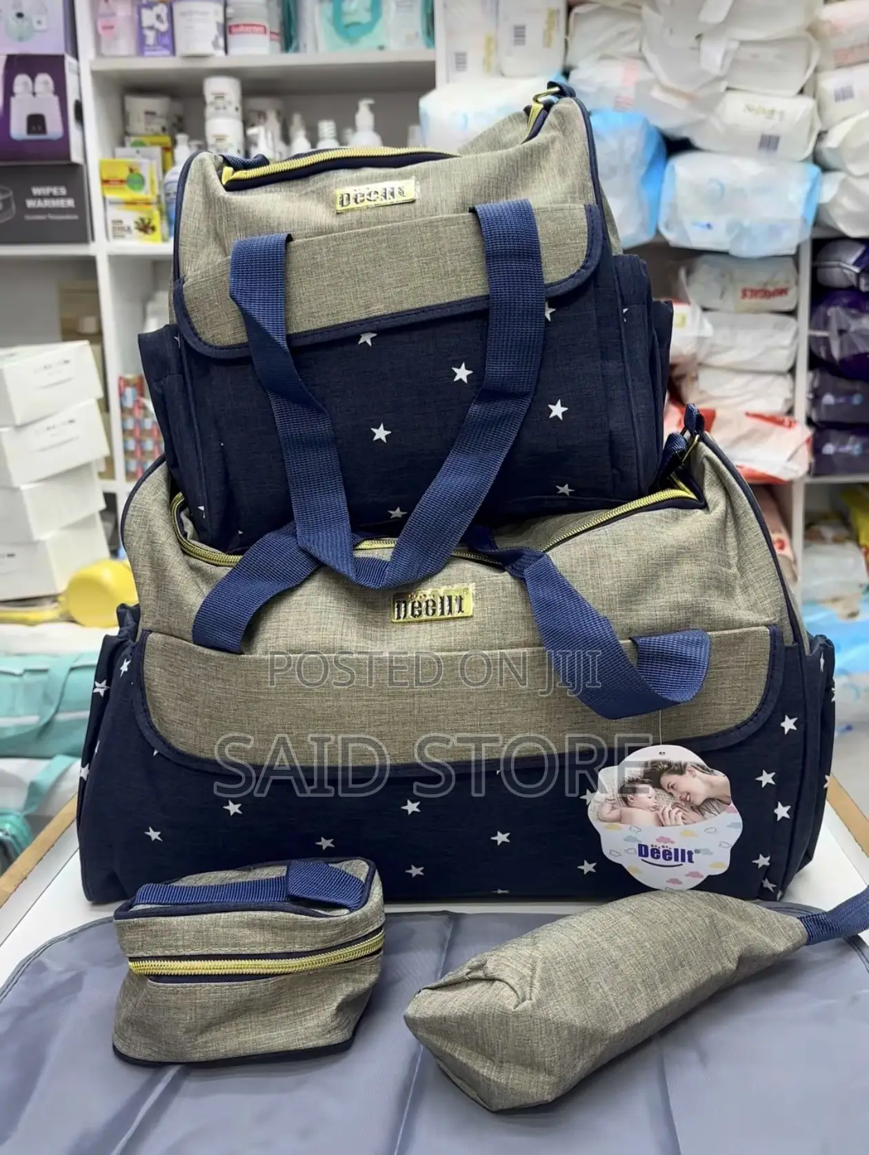 Mommy Diaper Bags Baby Bed Mother
